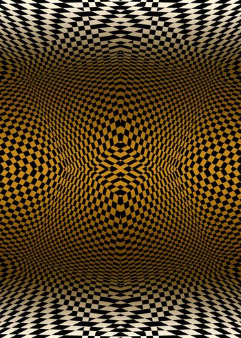 480395-几何渐变格子组合暗地女装衬衣内衣泳