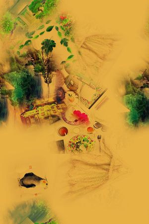 复古印花华亿平台图片