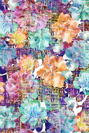 流行时尚印花华亿平台图片