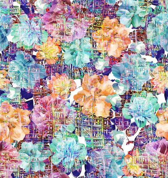 流行时尚印花华亿平台图片