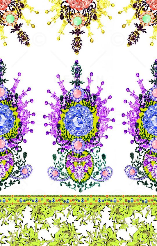 珠宝钻石印花华亿平台图片