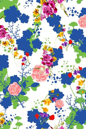 抽象印花华亿平台图片