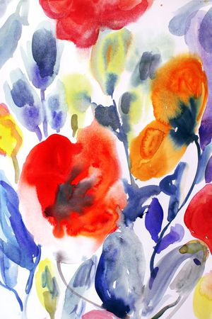 Flowers印花华亿平台图片