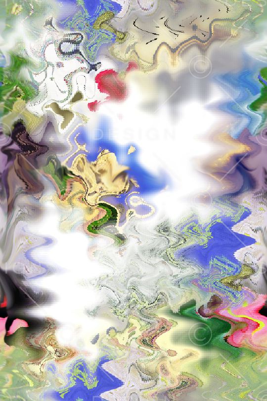 波浪印花华亿平台图片