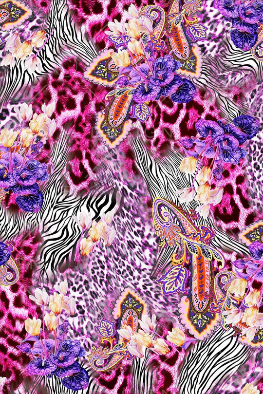 佩兹利印花华亿平台图片