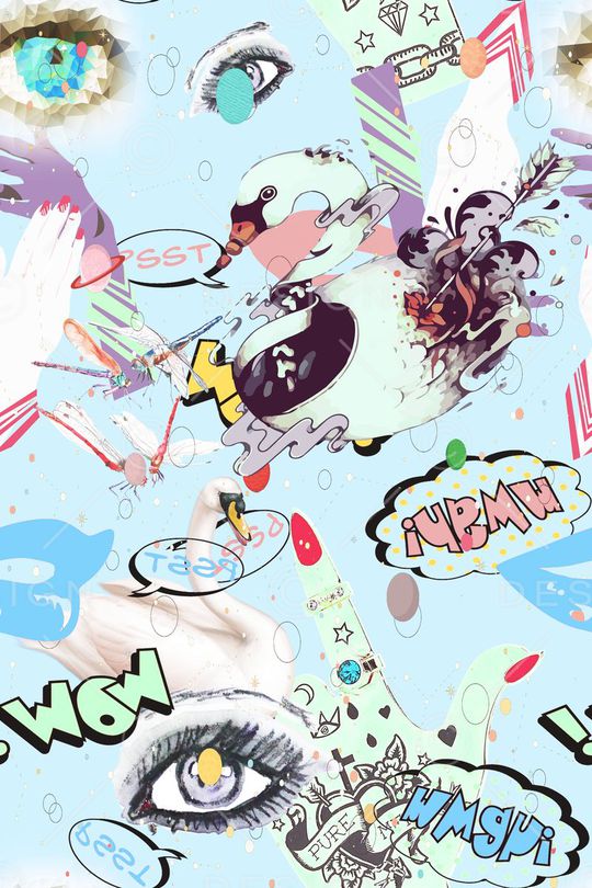 女装印花华亿平台图片