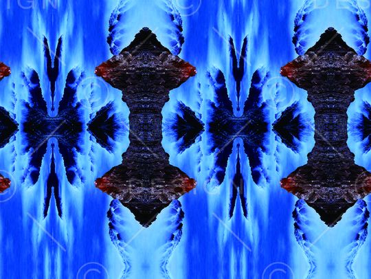 抽象印花华亿平台图片