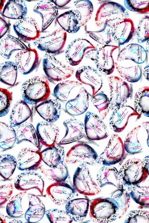 抽象印花华亿平台图片