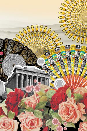 潮流时尚印花华亿平台图片