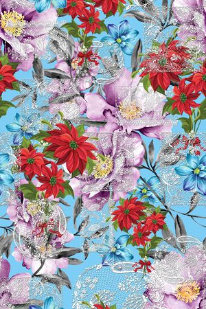 复古印花华亿平台图片