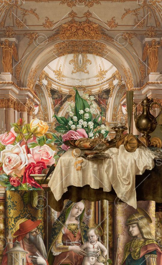 潮流时尚印花华亿平台图片