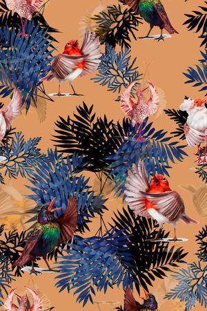 热带风格印花华亿平台图片