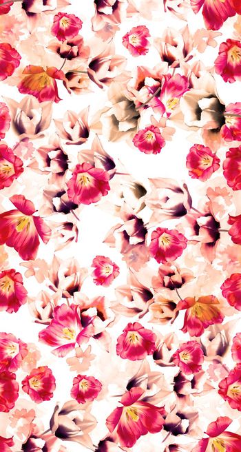 480743-时尚 花卉 组合 服装 面料