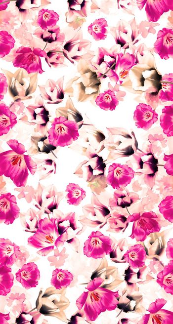 480745-时尚 花卉 组合 服装 面料