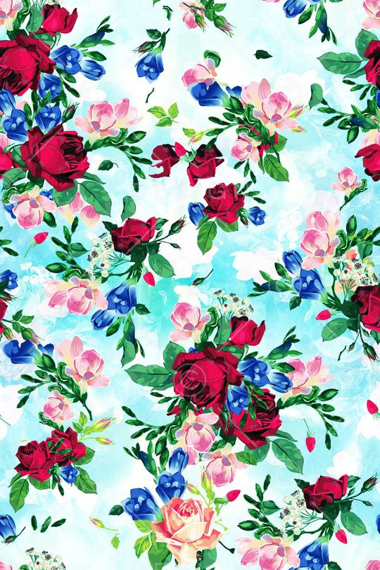 花朵印花华亿平台图片