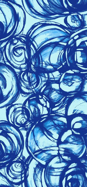 480760-复古 中国风 水墨笔刷纹  夹克 