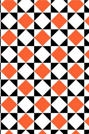 时尚几何花印花华亿平台图片