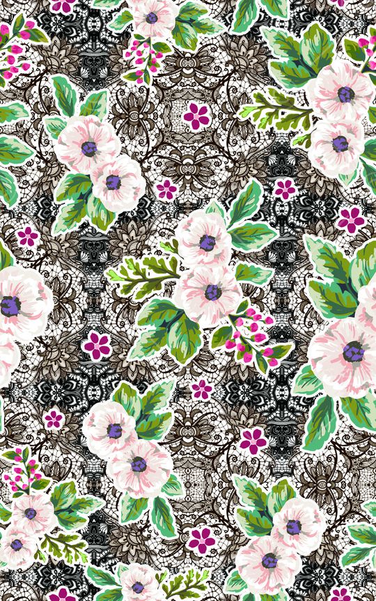 复古印花华亿平台图片