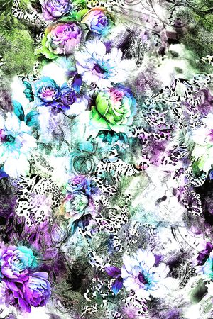 斑点纹印花华亿平台图片