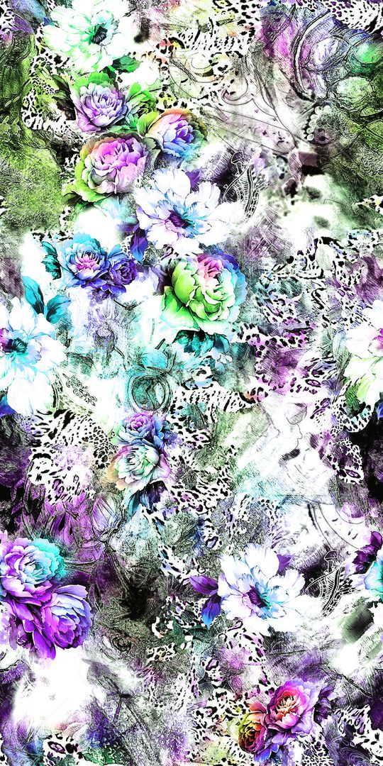 斑点纹印花华亿平台图片