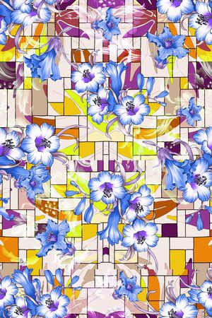 花朵印花华亿平台图片