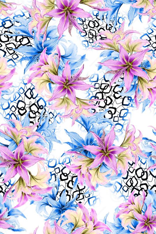 清爽印花华亿平台图片