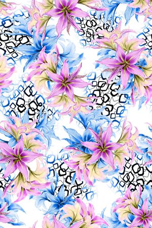 清爽印花华亿平台图片