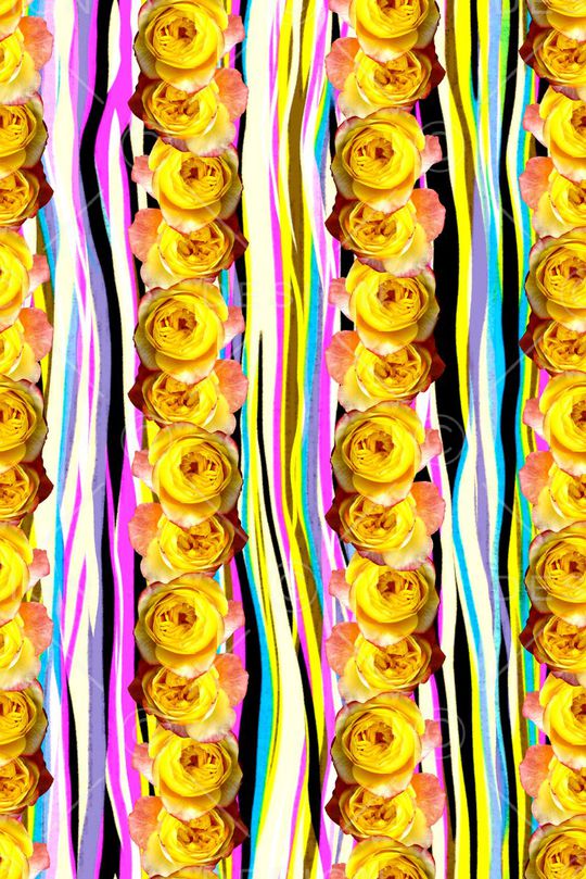 条纹印花华亿平台图片