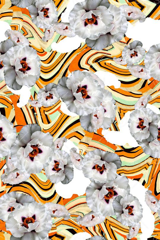 抽象印花华亿平台图片