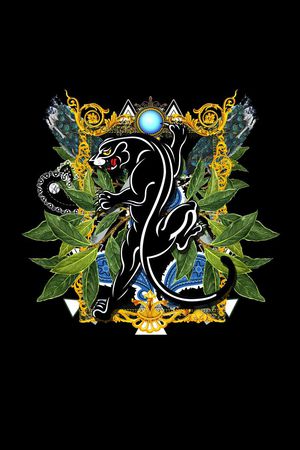 潮流时尚印花华亿平台图片