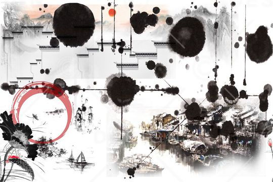 沙发窗帘印花华亿平台图片