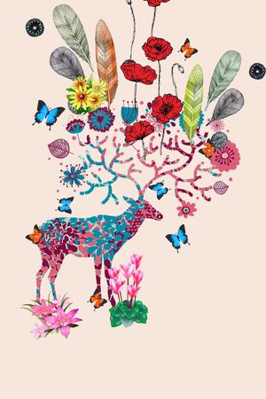 动物印花华亿平台图片