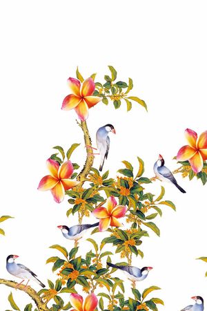 潮流时尚印花华亿平台图片