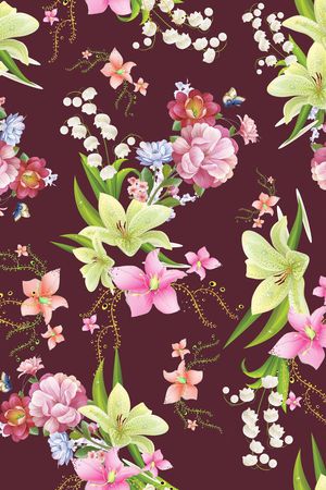 抽象印花华亿平台图片