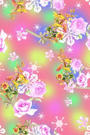 抽象印花华亿平台图片