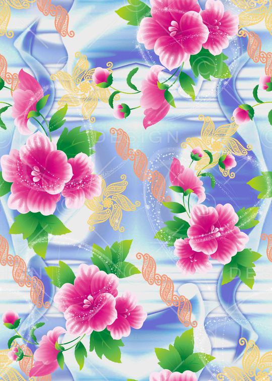 抽象印花华亿平台图片