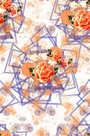 花朵印花华亿平台图片