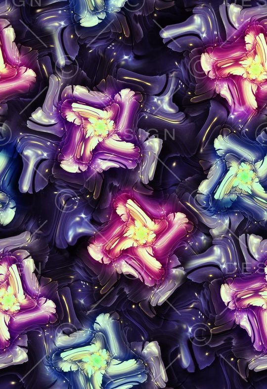 抽象印花华亿平台图片