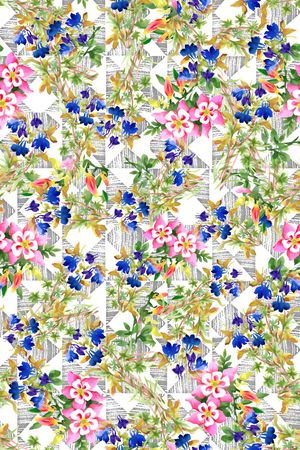 水彩印花华亿平台图片