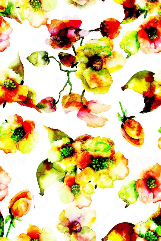 碎花印花华亿平台图片