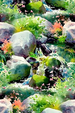 丝绸 人造棉 棉布印花华亿平台图片