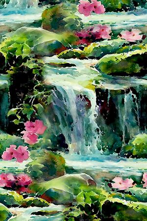 丝绸 人造棉 棉布印花华亿平台图片