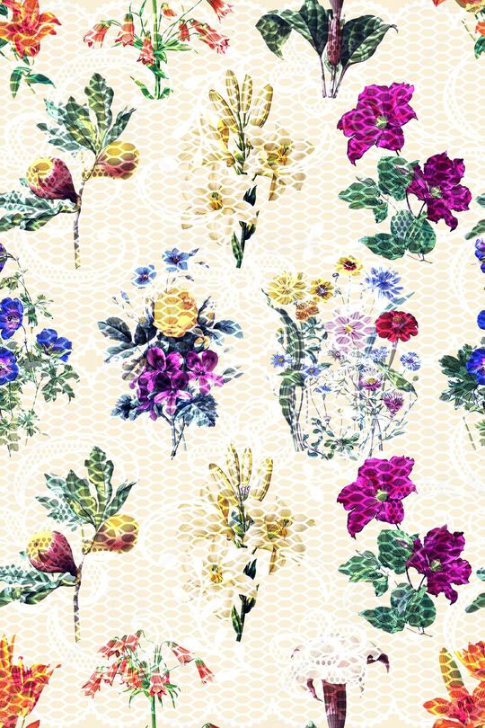 碎花印花华亿平台图片