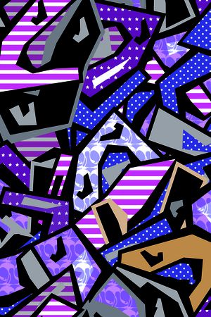 乱图拼接印花华亿平台图片