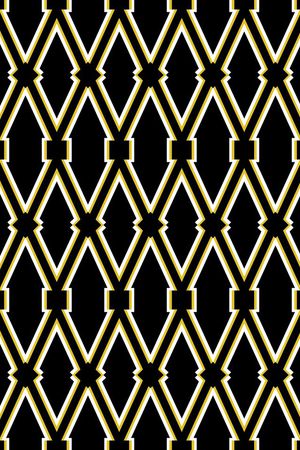 时尚几何图印花华亿平台图片