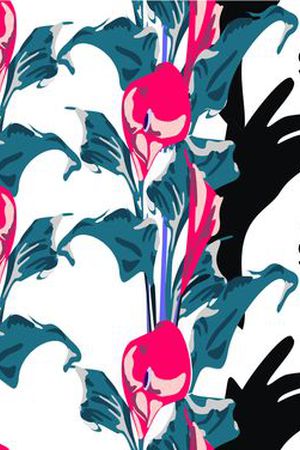 马蹄莲  手印花华亿平台图片