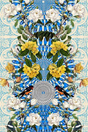 潮流时尚印花华亿平台图片