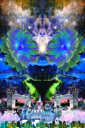 照片景观印花华亿平台图片