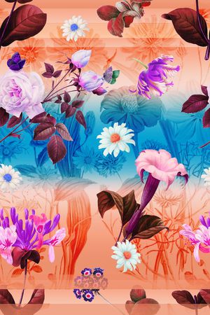 水彩印花华亿平台图片