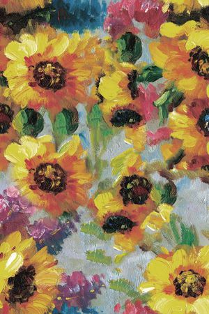 手绘印花华亿平台图片